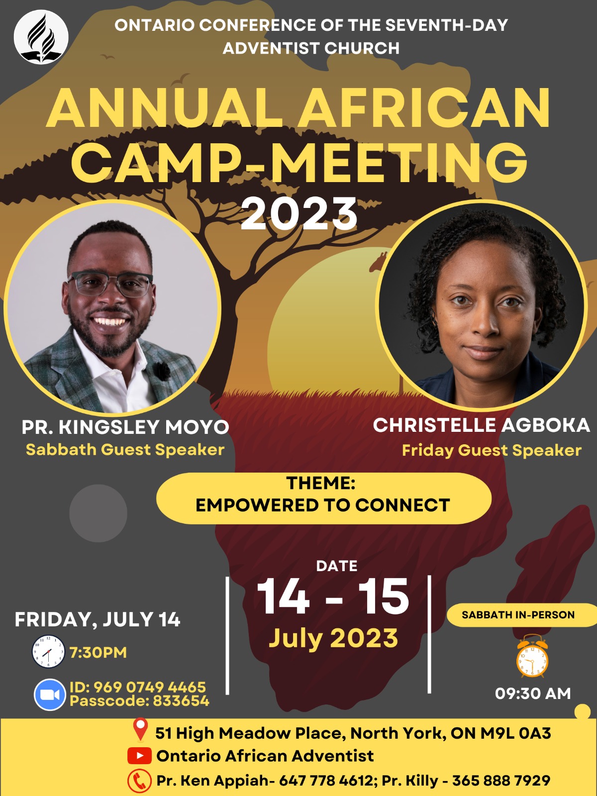 Annual African Camp Meeting 2025 Adventist Ontario Conference Website