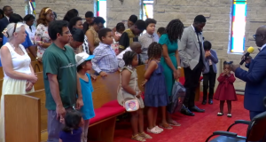 families and children being prayed for